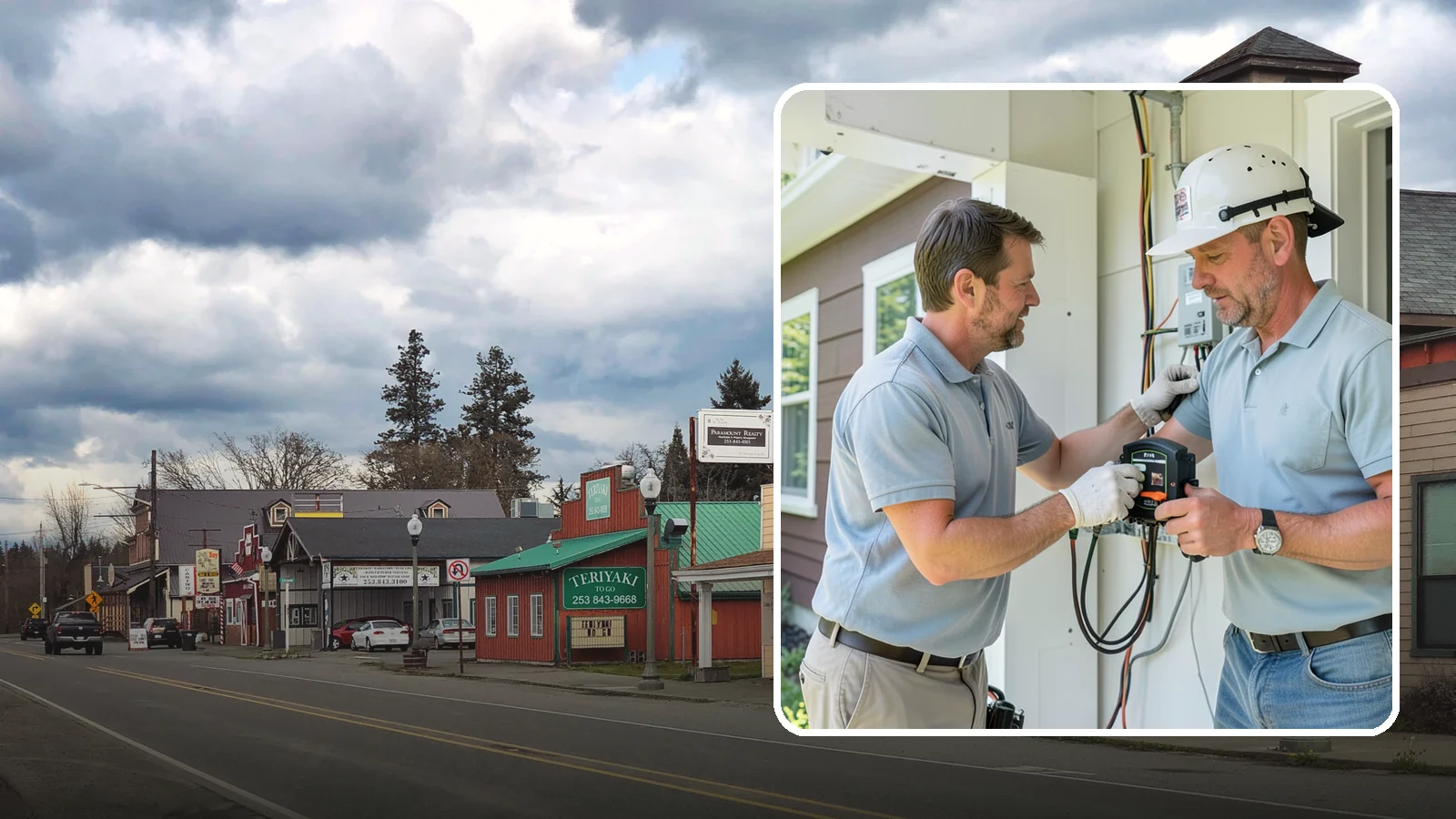 Whole-House Surge Protection in Roy, Pierce County, WA - Whole-house surge protection that shields your electronics from storm and grid power spikes.