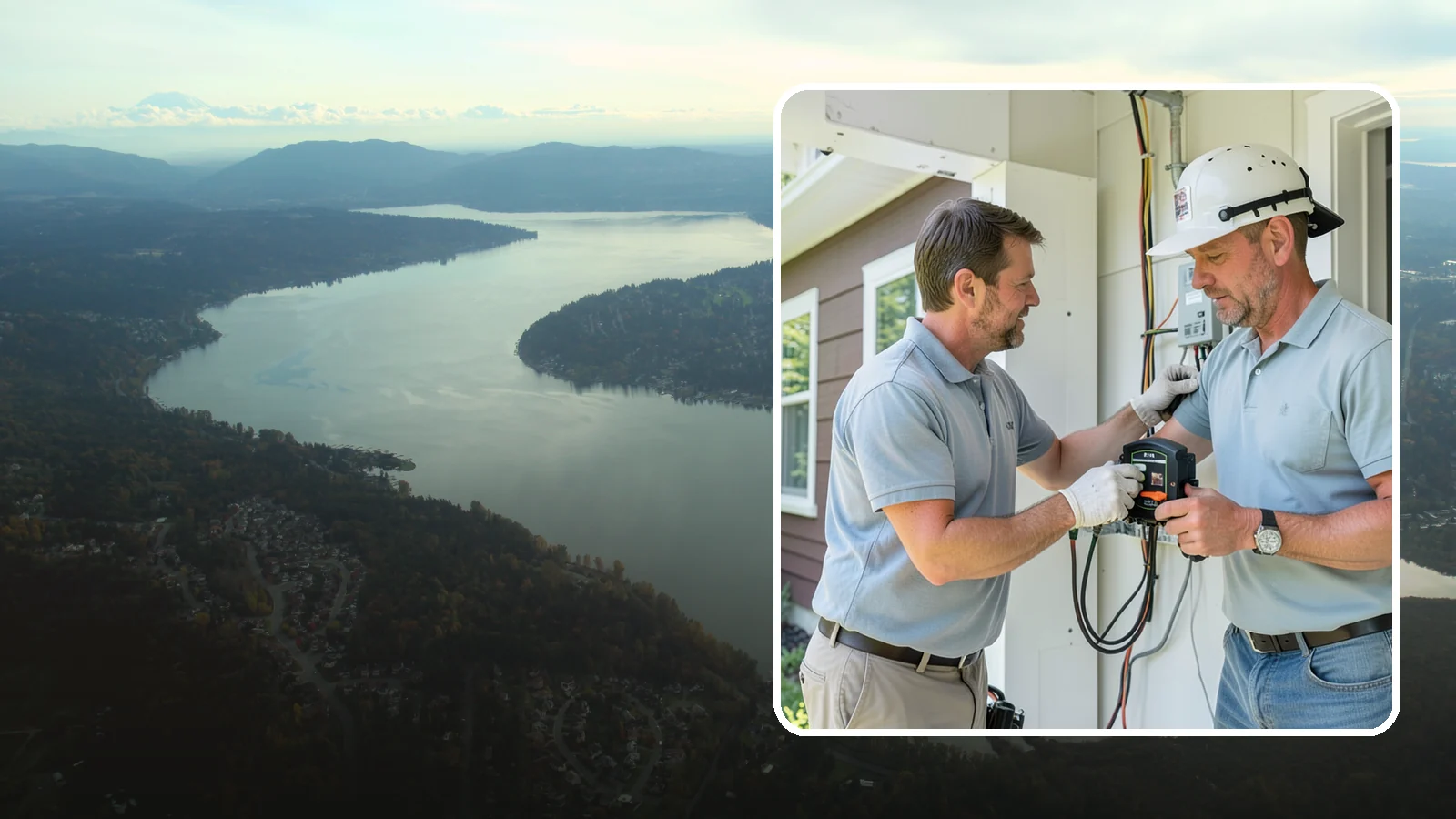 Whole-House Surge Protection in Sammamish, King County, WA - Whole-house surge protection that shields your electronics from storm and grid power spikes.