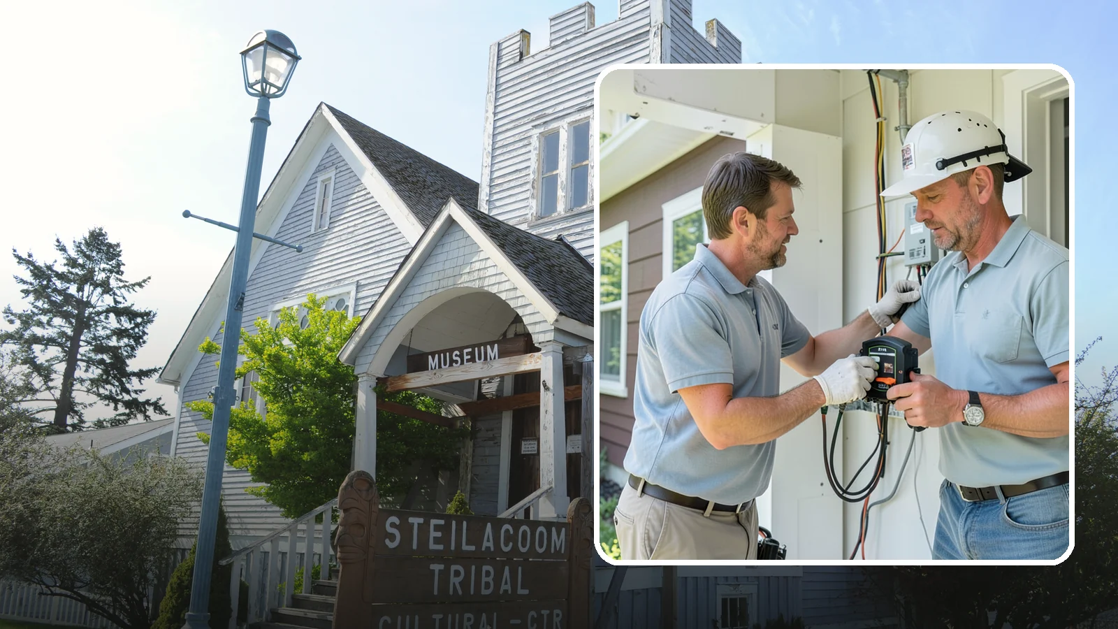 Whole-House Surge Protection in Steilacoom, Pierce County, WA - Whole-house surge protection that shields your electronics from storm and grid power spikes.