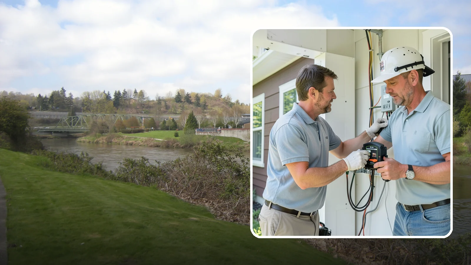 Whole-House Surge Protection in Tukwila, King County, WA - Whole-house surge protection that shields your electronics from storm and grid power spikes.