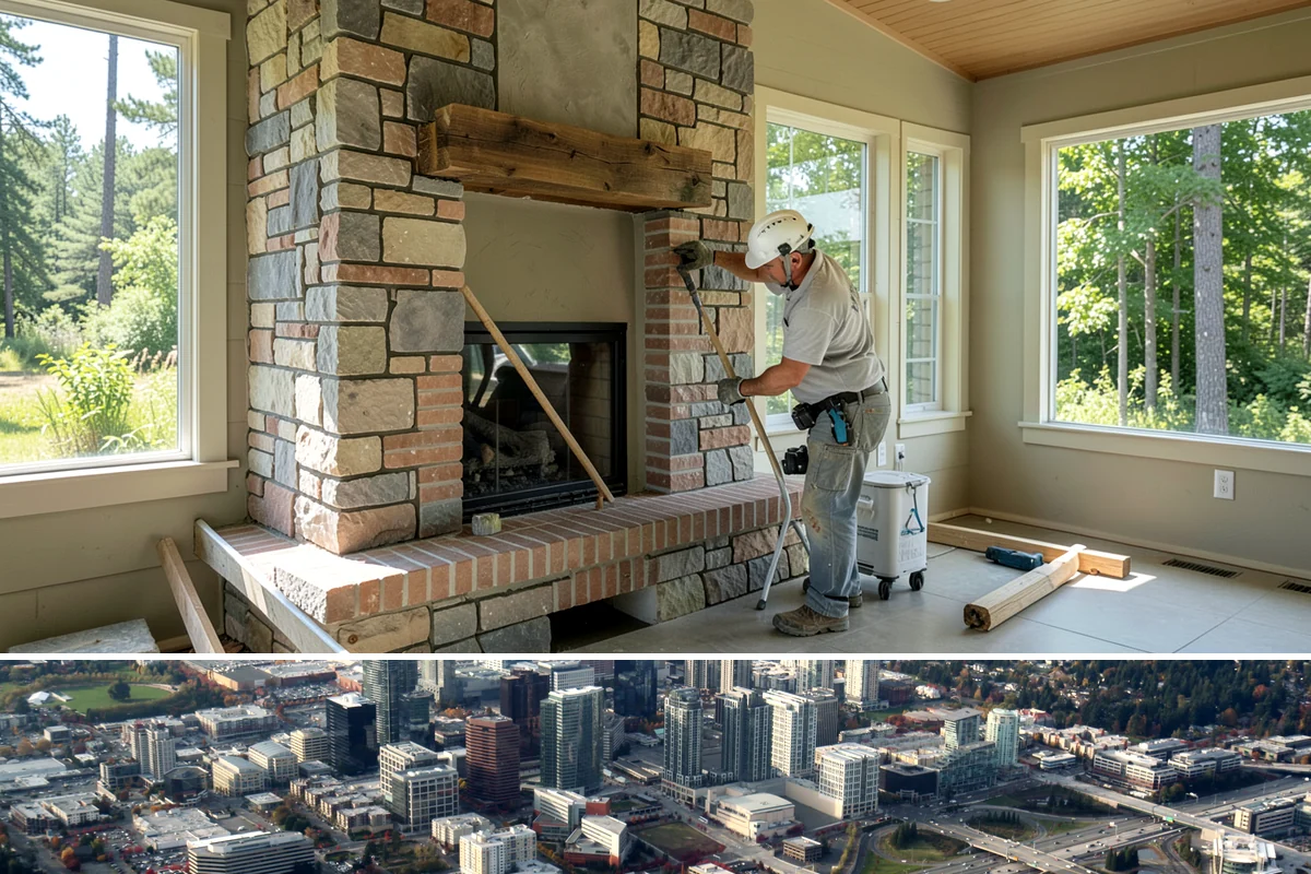 Widened Doorway Installation in Bellevue, King County, WA - Doorway widening is interior work that fits any season and pairs well with broader winter remodels.