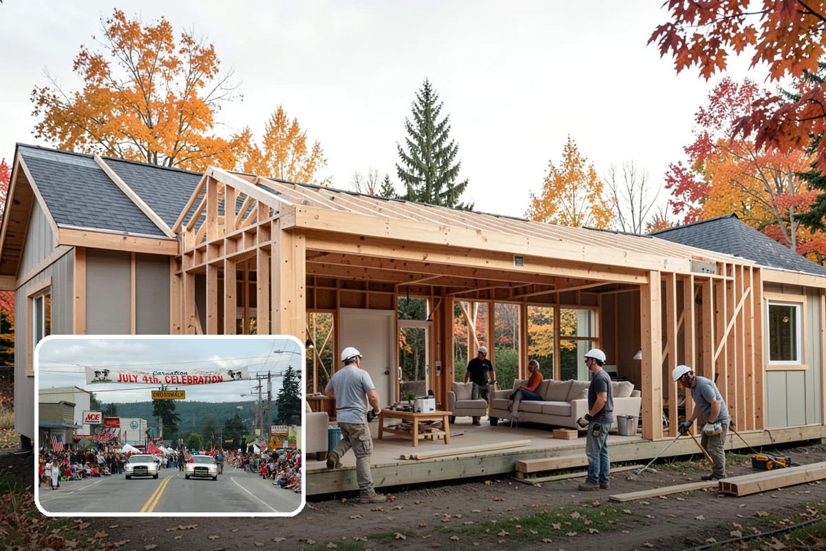 Widened Doorway Installation in Carnation, King County, WA - Clear passage sized for wheelchairs and mobility aids
