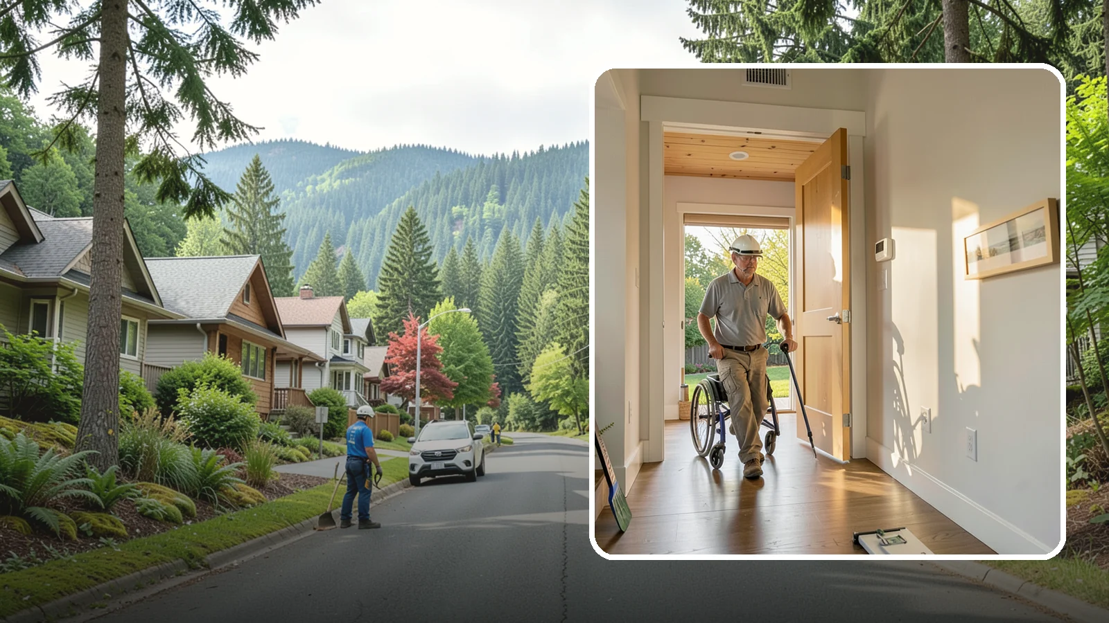 Widened Doorway Installation in Darrington, Snohomish County, WA - We widen interior doorways so wheelchairs, walkers, and gurneys can pass through with room to spare.
