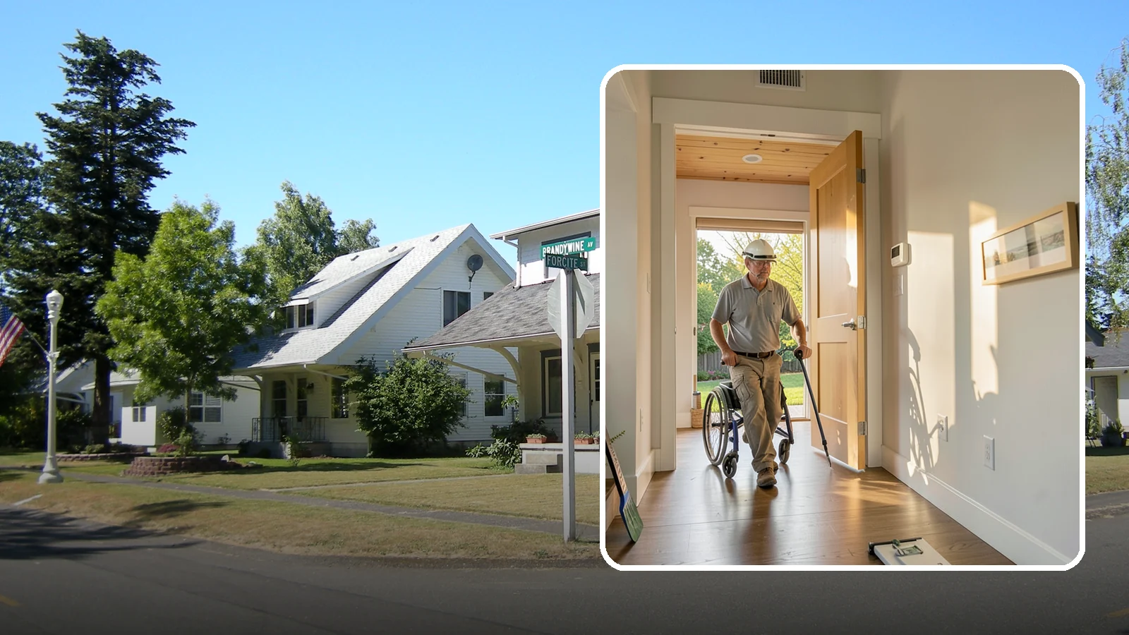 Widened Doorway Installation in DuPont, Pierce County, WA - We widen interior doorways so wheelchairs, walkers, and gurneys can pass through with room to spare.
