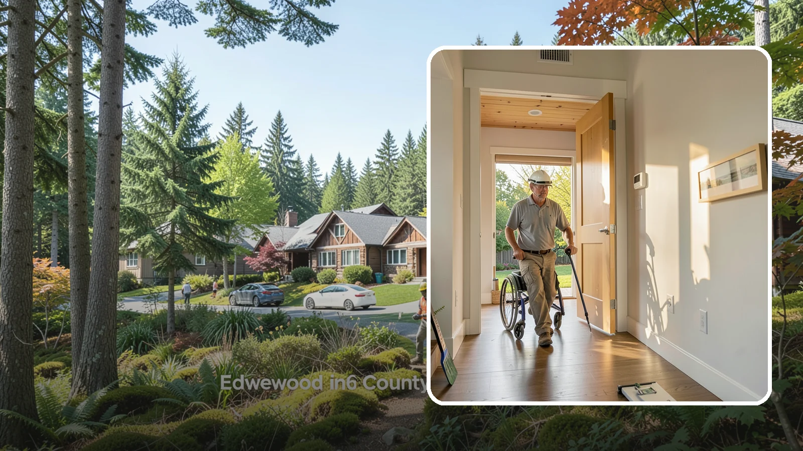 Widened Doorway Installation in Edgewood, Pierce County, WA - We widen interior doorways so wheelchairs, walkers, and gurneys can pass through with room to spare.