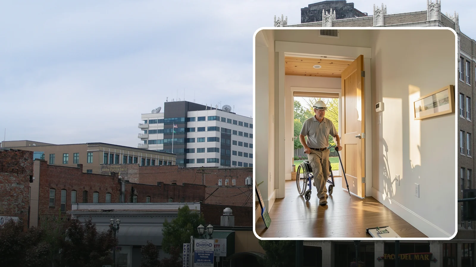 Widened Doorway Installation in Everett, Snohomish County, WA - We widen interior doorways so wheelchairs, walkers, and gurneys can pass through with room to spare.