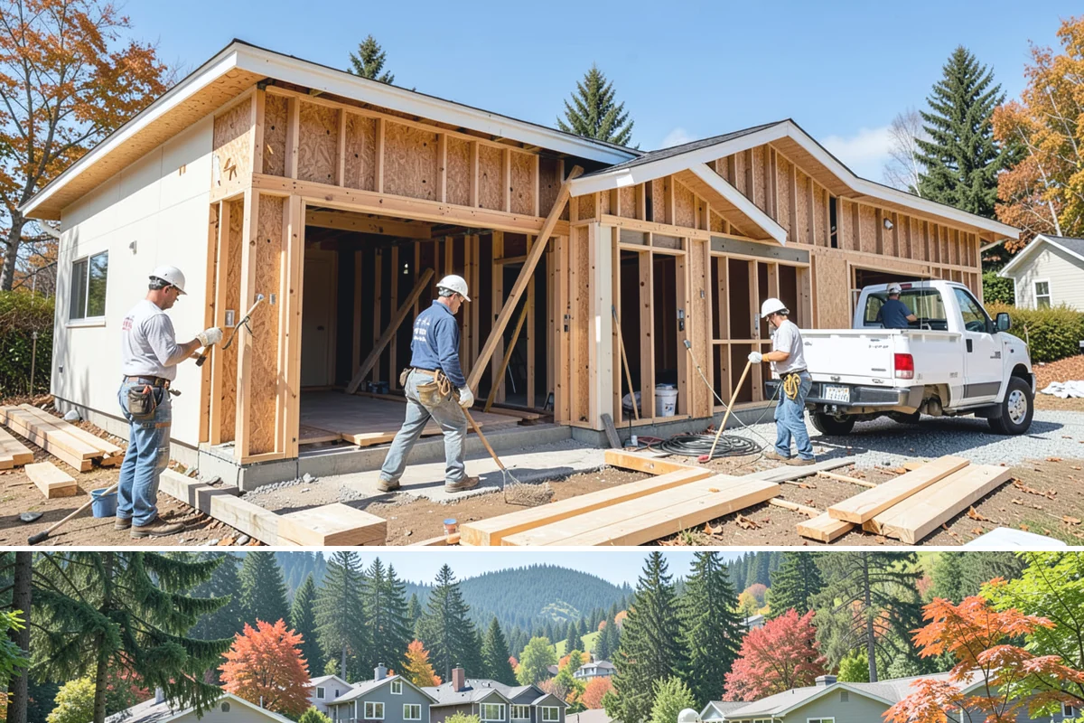 Widened Doorway Installation in Fircrest, Pierce County, WA - Doorway widening is interior work that fits any season and pairs well with broader winter remodels.
