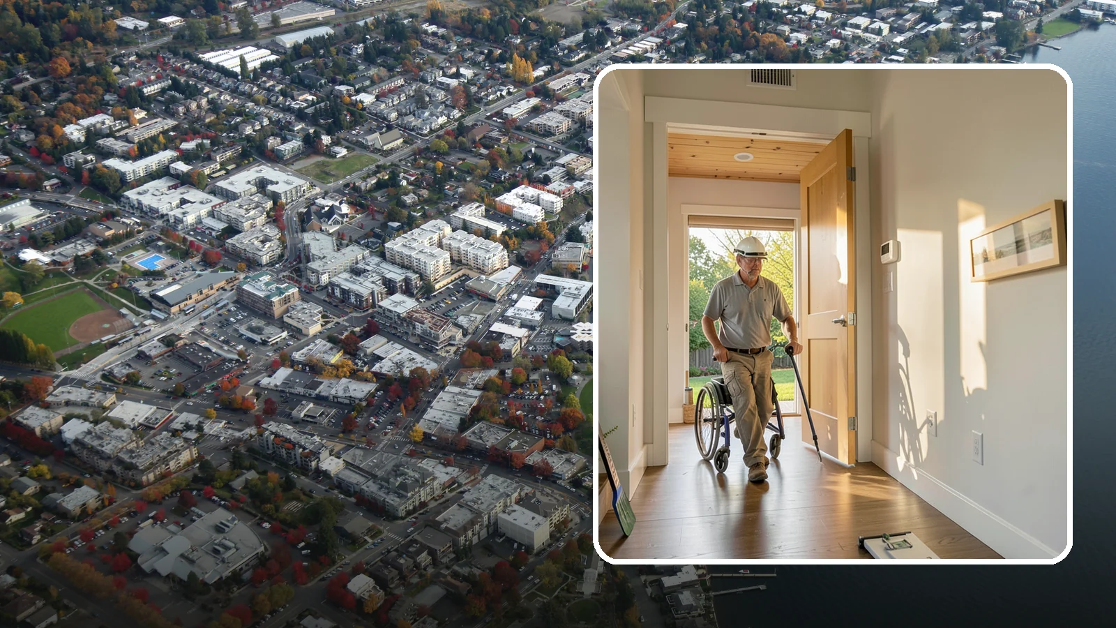 Widened Doorway Installation in Kirkland, King County, WA - We widen interior doorways so wheelchairs, walkers, and gurneys can pass through with room to spare.