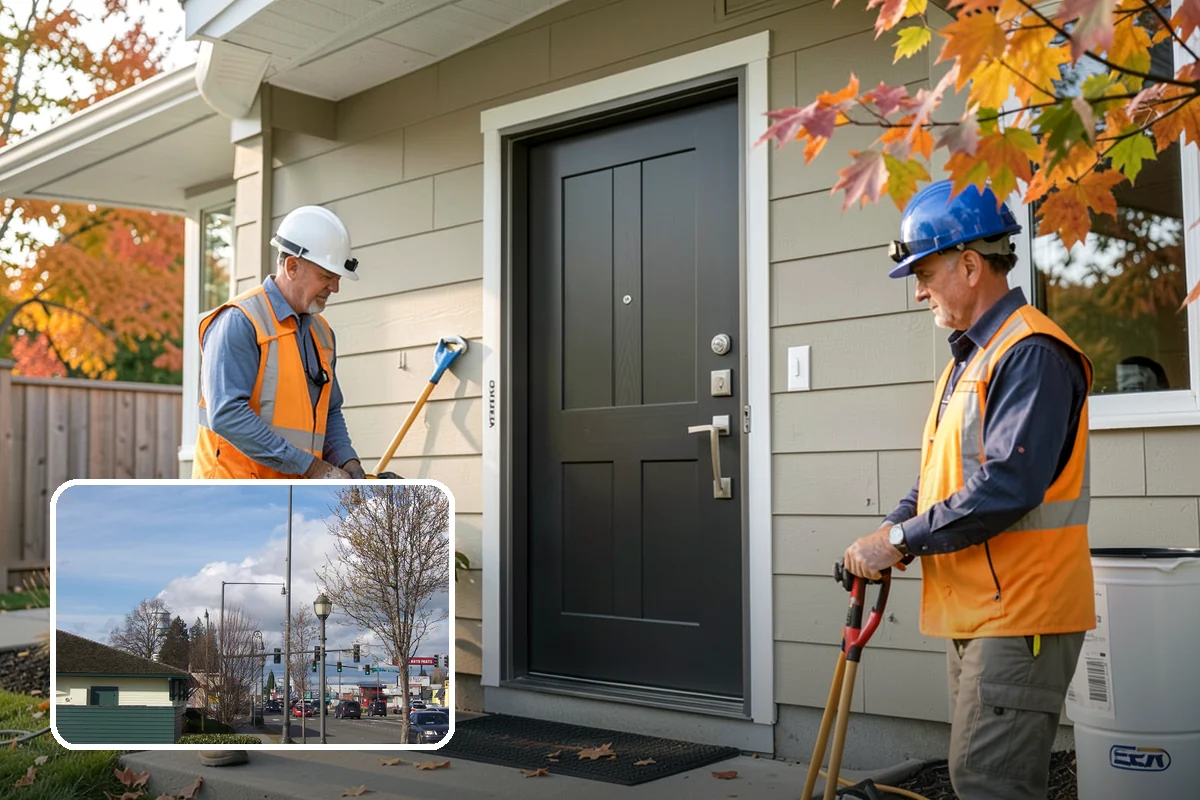 Widened Doorway Installation in Marysville, Snohomish County, WA - Clear passage sized for wheelchairs and mobility aids