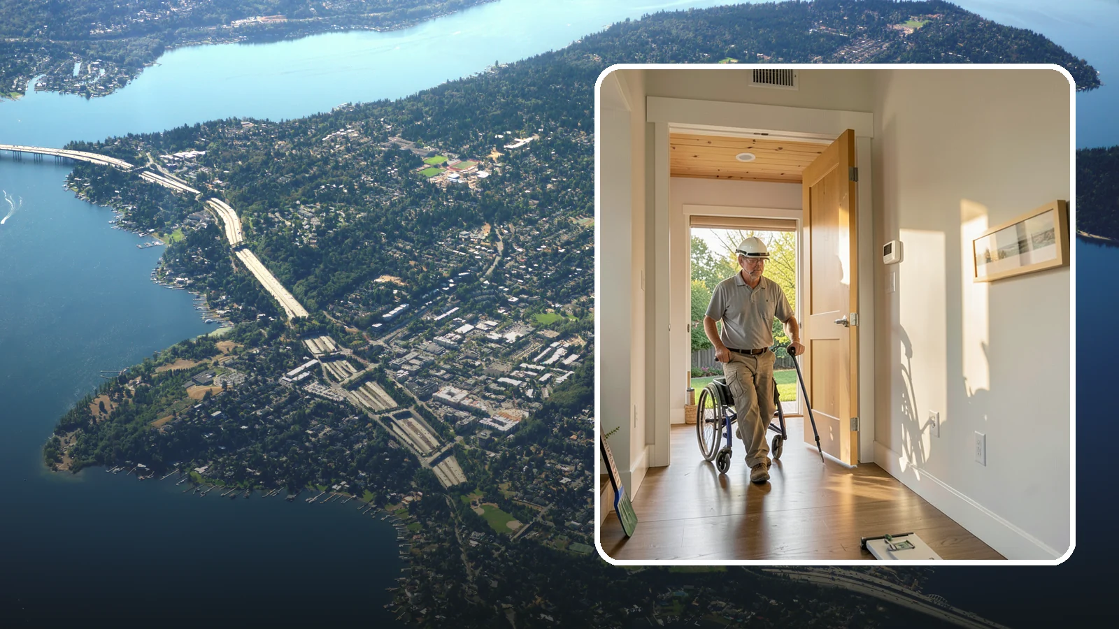 Widened Doorway Installation in Mercer Island, King County, WA - We widen interior doorways so wheelchairs, walkers, and gurneys can pass through with room to spare.