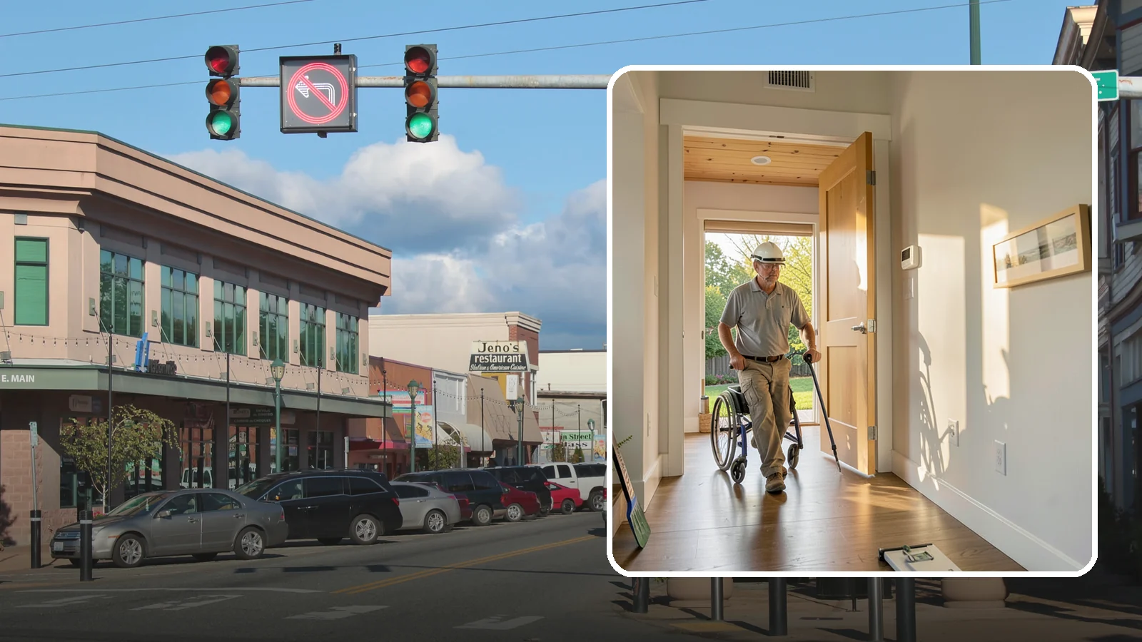 Widened Doorway Installation in Monroe, Snohomish County, WA - We widen interior doorways so wheelchairs, walkers, and gurneys can pass through with room to spare.