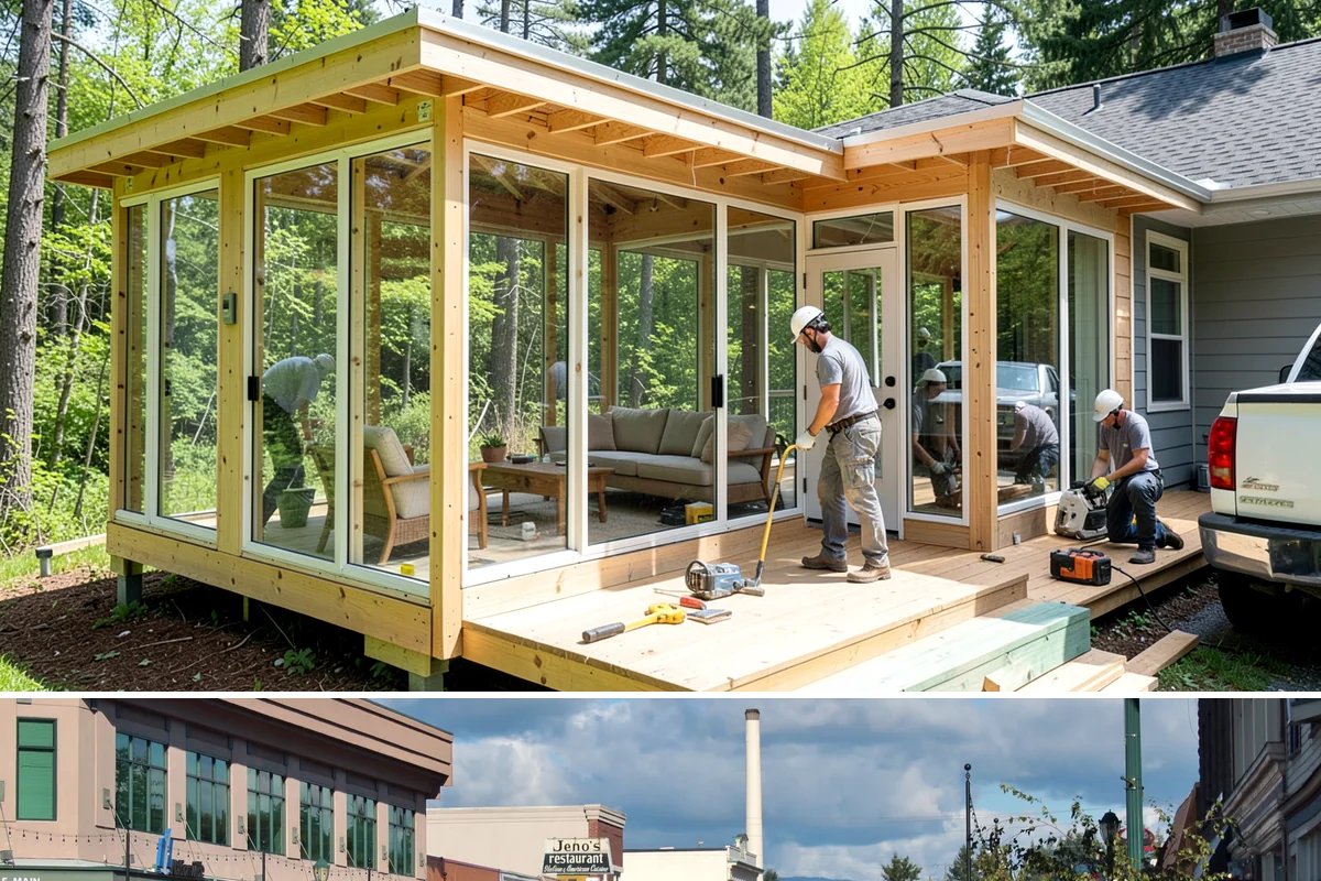 Widened Doorway Installation in Monroe, Snohomish County, WA - Doorway widening is interior work that fits any season and pairs well with broader winter remodels.