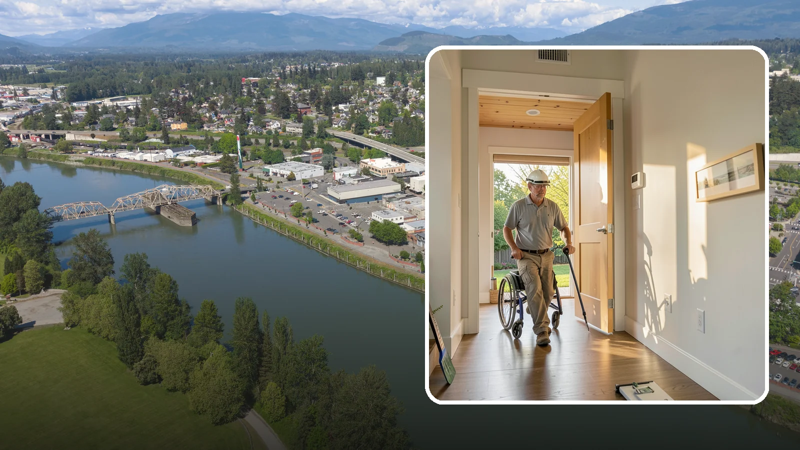 Widened Doorway Installation in Mount Vernon, Skagit County, WA - We widen interior doorways so wheelchairs, walkers, and gurneys can pass through with room to spare.