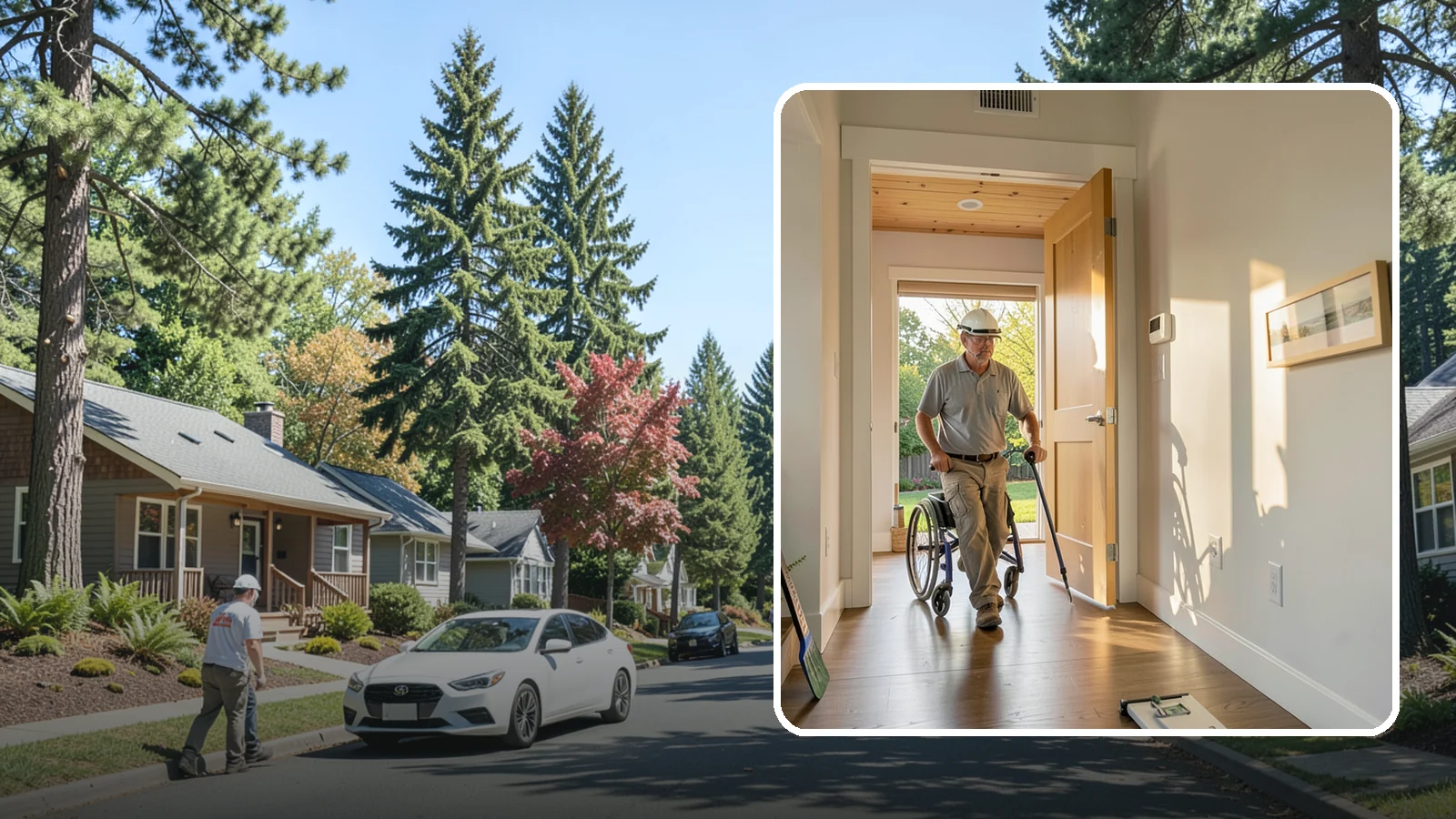 Widened Doorway Installation in Orting, Pierce County, WA - We widen interior doorways so wheelchairs, walkers, and gurneys can pass through with room to spare.