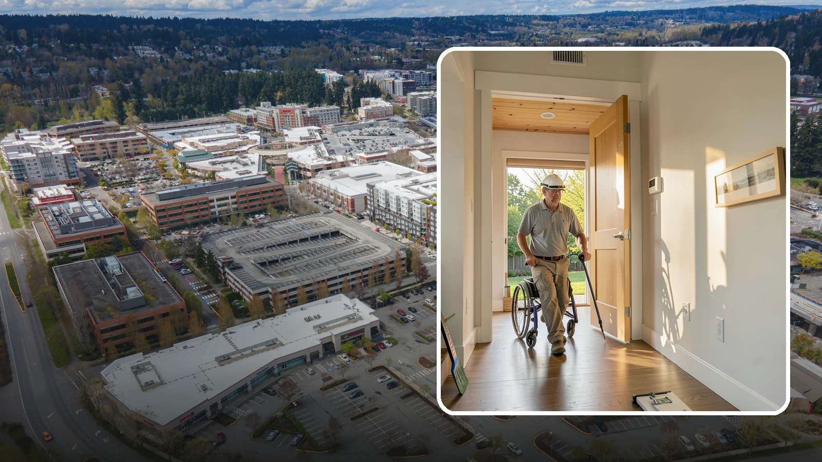 Widened Doorway Installation in Redmond, King County, WA - We widen interior doorways so wheelchairs, walkers, and gurneys can pass through with room to spare.