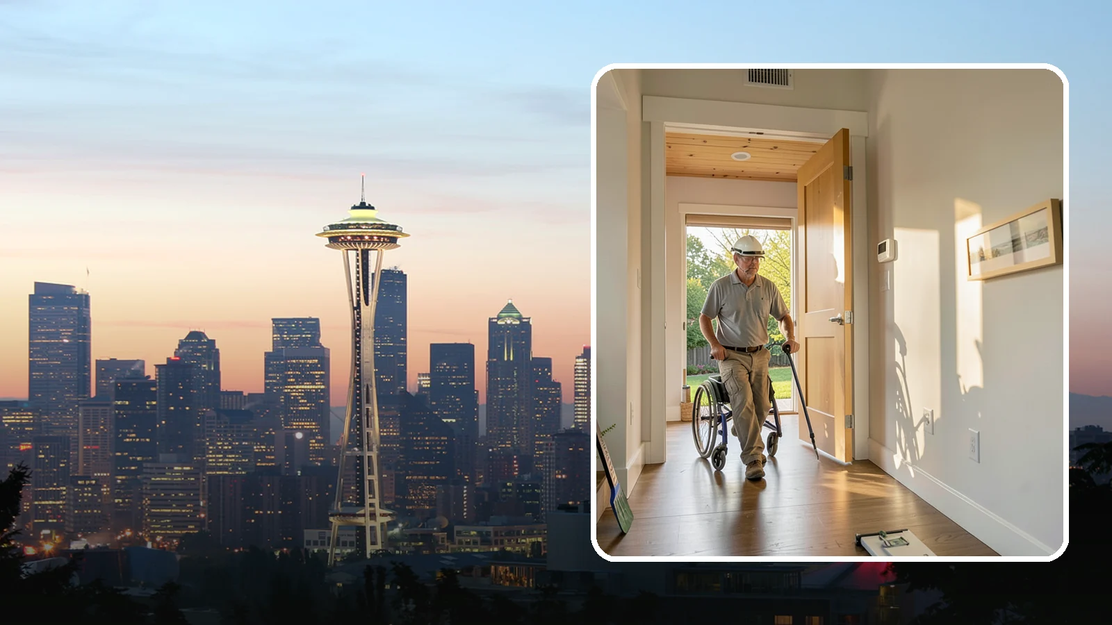 Widened Doorway Installation in Seattle, King County, WA - We widen interior doorways so wheelchairs, walkers, and gurneys can pass through with room to spare.