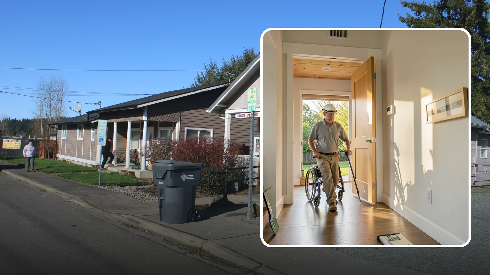 Widened Doorway Installation in South Prairie, Pierce County, WA - We widen interior doorways so wheelchairs, walkers, and gurneys can pass through with room to spare.