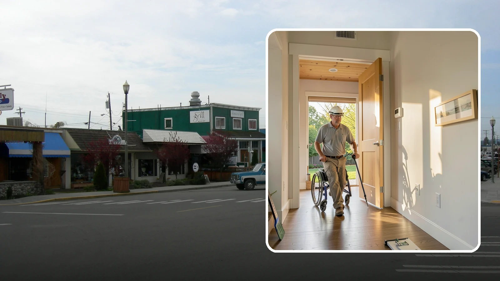 Widened Doorway Installation in Stanwood, Snohomish County, WA - We widen interior doorways so wheelchairs, walkers, and gurneys can pass through with room to spare.