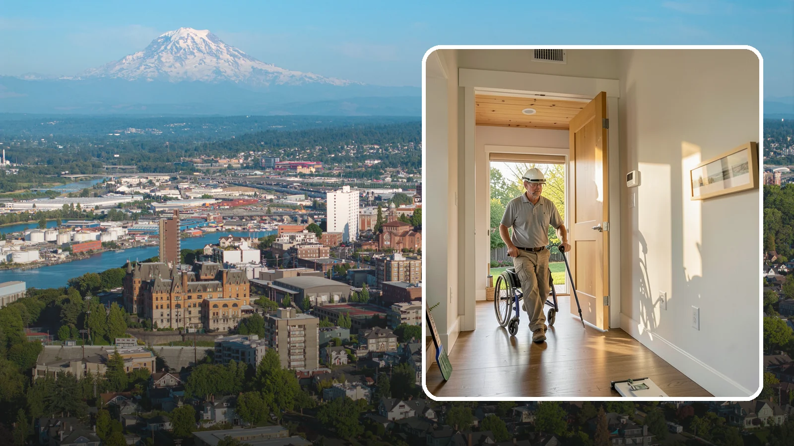 Widened Doorway Installation in Tacoma, Pierce County, WA - We widen interior doorways so wheelchairs, walkers, and gurneys can pass through with room to spare.
