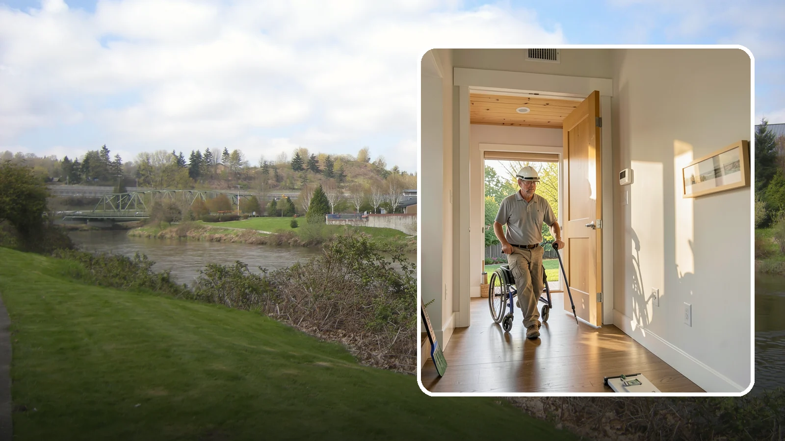 Widened Doorway Installation in Tukwila, King County, WA - We widen interior doorways so wheelchairs, walkers, and gurneys can pass through with room to spare.