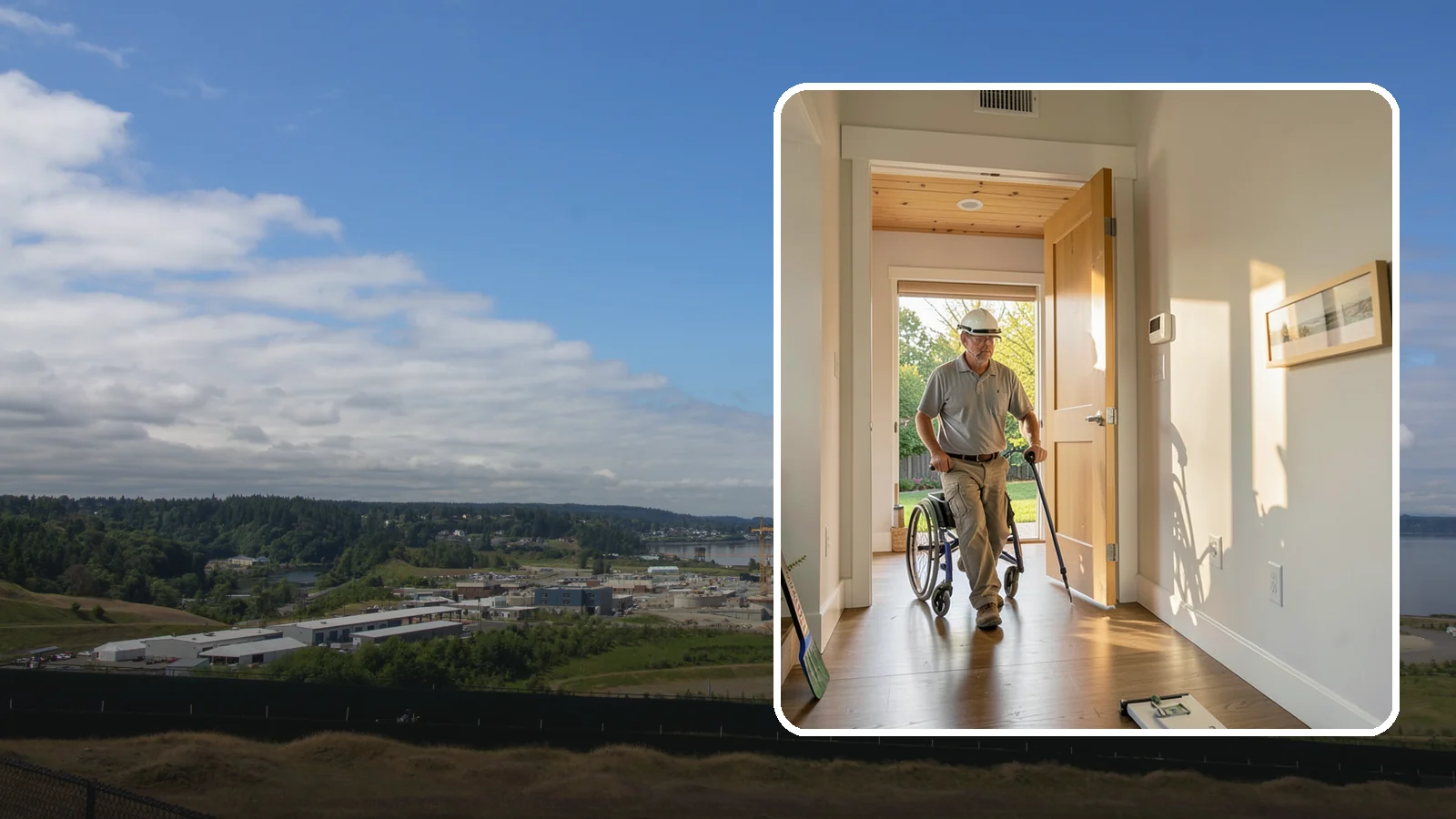 Widened Doorway Installation in University Place, Pierce County, WA - We widen interior doorways so wheelchairs, walkers, and gurneys can pass through with room to spare.