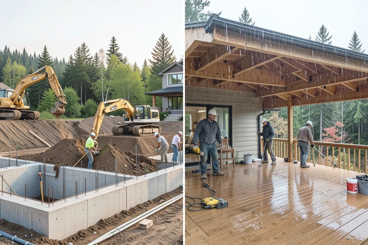 Window Flashing Installation in Bonney Lake, Pierce County, WA - Expose the window perimeter and assess existing flashing