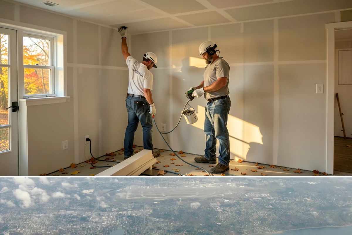 Window Flashing Installation in Burien, King County, WA - Flashing work is best performed in dry conditions so the wall assembly stays sound while it's opened up.