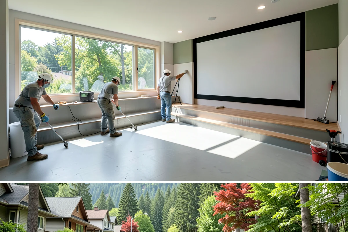 Window Flashing Installation in Darrington, Snohomish County, WA - Flashing work is best performed in dry conditions so the wall assembly stays sound while it's opened up.
