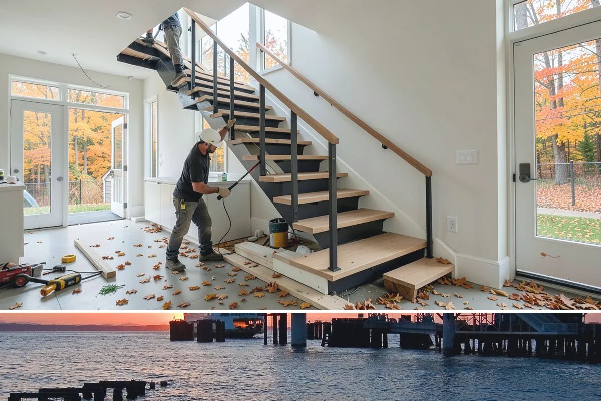 Window Flashing Installation in Edmonds, Snohomish County, WA - Flashing work is best performed in dry conditions so the wall assembly stays sound while it's opened up.