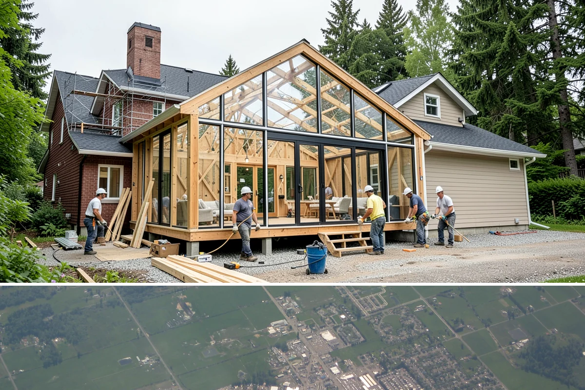 Window Flashing Installation in Enumclaw, King County, WA - Flashing work is best performed in dry conditions so the wall assembly stays sound while it's opened up.