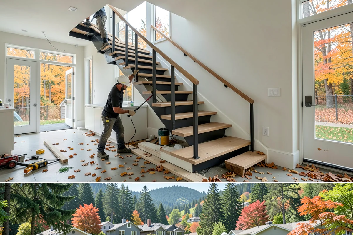 Window Flashing Installation in Fircrest, Pierce County, WA - Flashing work is best performed in dry conditions so the wall assembly stays sound while it's opened up.