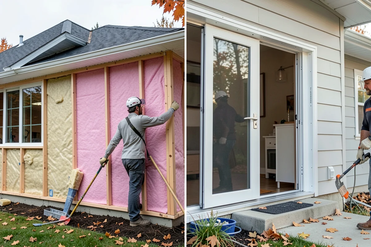 Window Flashing Installation in Gig Harbor, Pierce County, WA - Expose the window perimeter and assess existing flashing