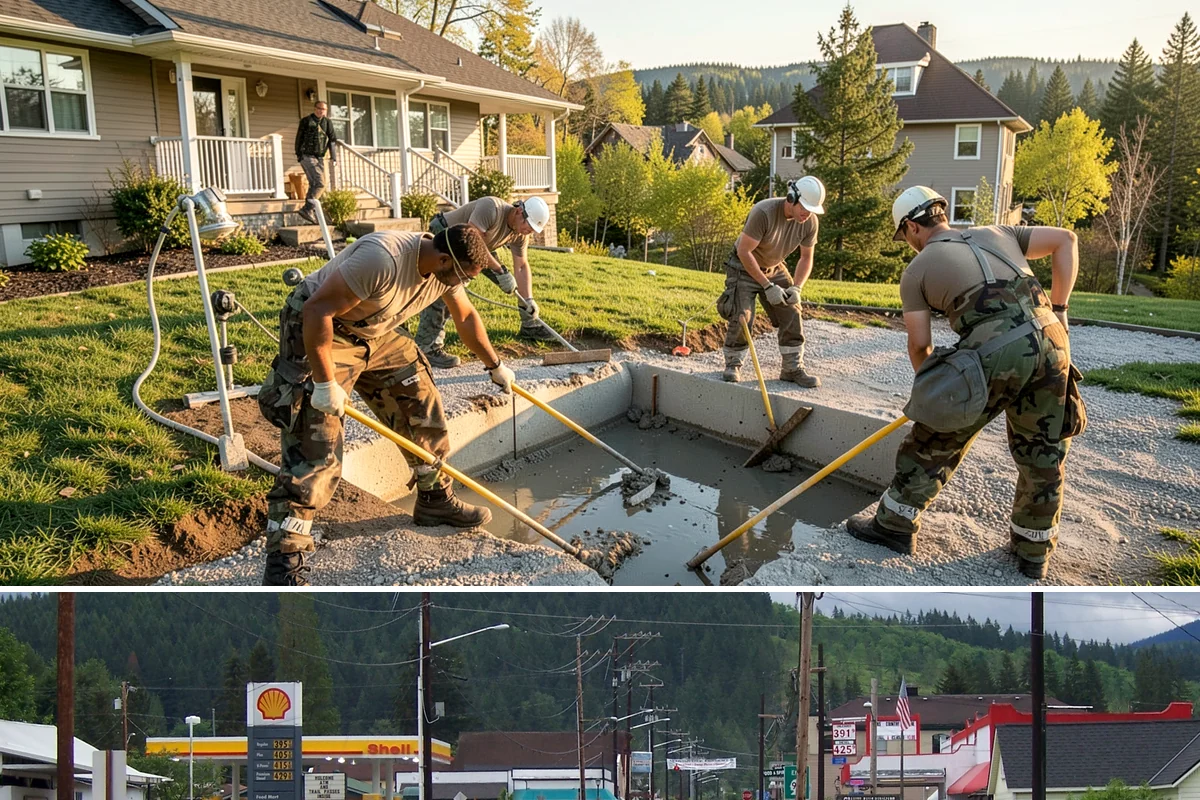 Window Flashing Installation in Granite Falls, Snohomish County, WA - Flashing work is best performed in dry conditions so the wall assembly stays sound while it's opened up.