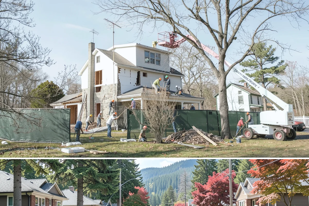 Window Flashing Installation in Hunts Point, King County, WA - Flashing work is best performed in dry conditions so the wall assembly stays sound while it's opened up.