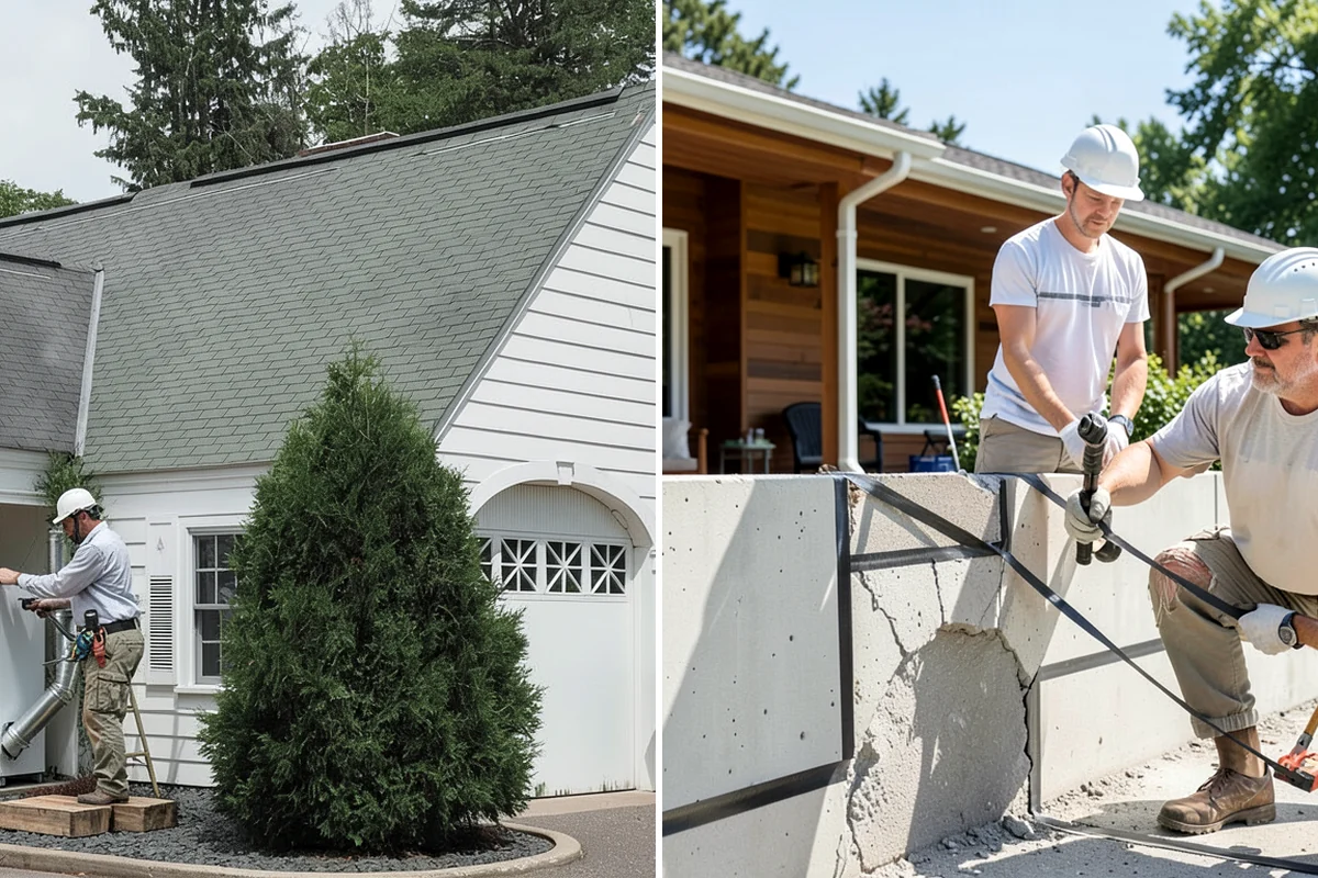 Window Flashing Installation in Lake Forest Park, King County, WA - Expose the window perimeter and assess existing flashing