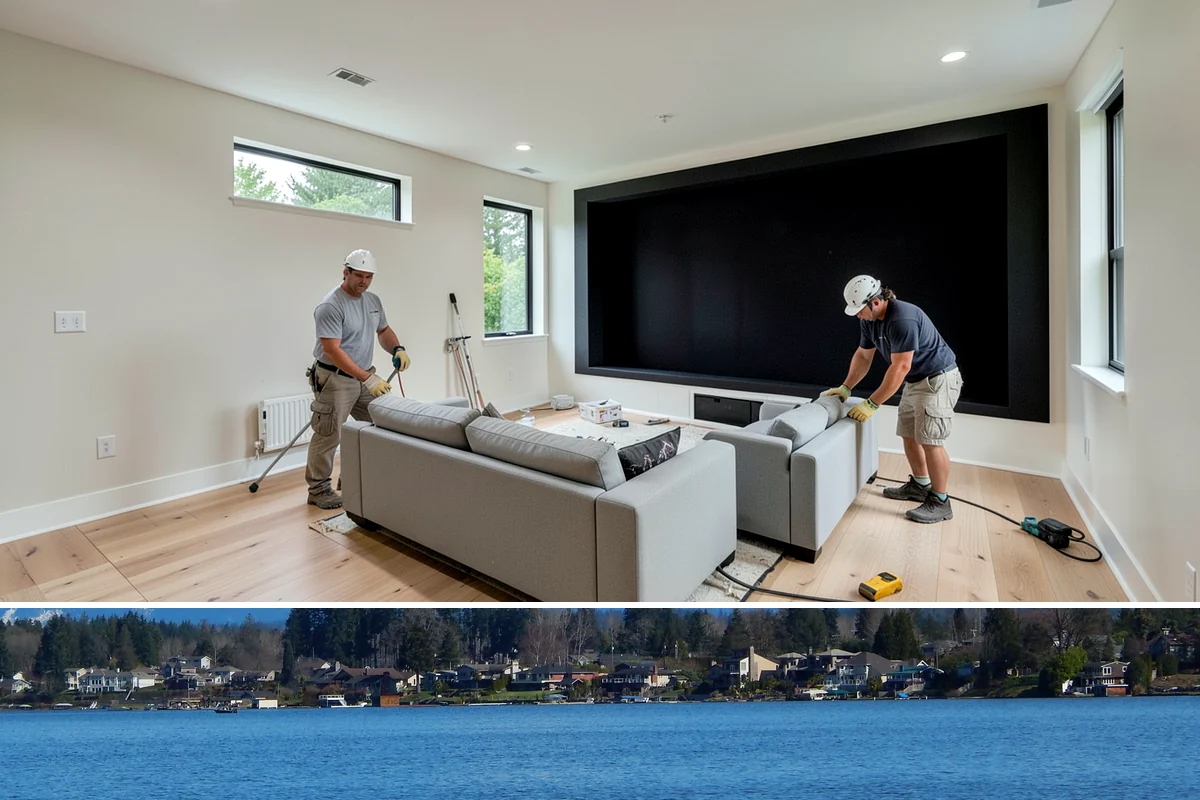 Window Flashing Installation in Lake Stevens, Snohomish County, WA - Flashing work is best performed in dry conditions so the wall assembly stays sound while it's opened up.