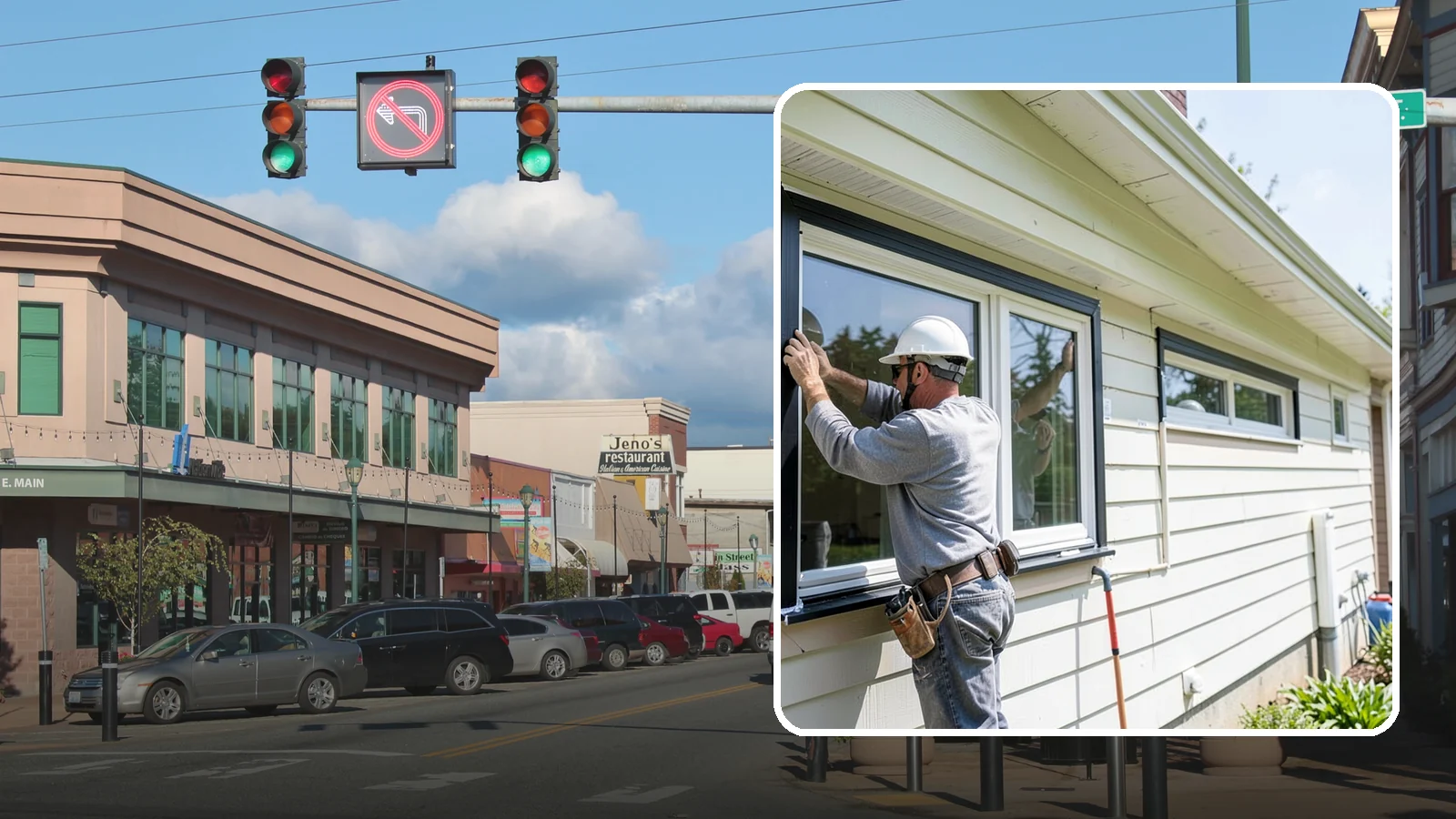 Window Flashing Installation in Monroe, Snohomish County, WA - Installing or correcting window flashing to keep wind-driven Puget Sound rain from reaching your walls.
