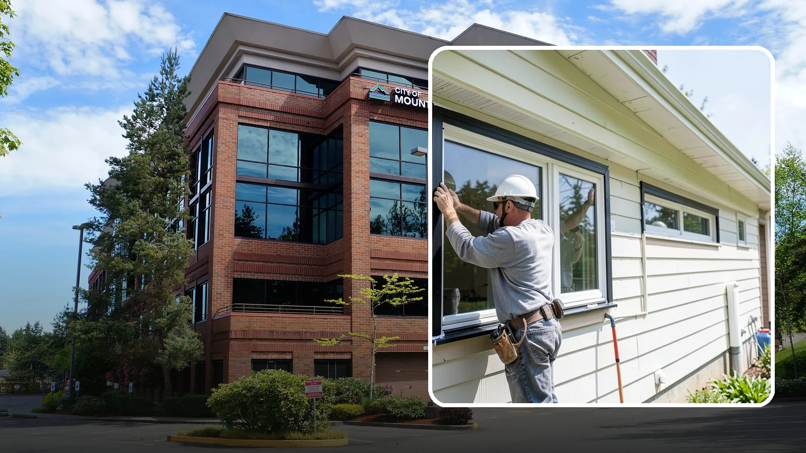 Window Flashing Installation in Mountlake Terrace, Snohomish County, WA - Installing or correcting window flashing to keep wind-driven Puget Sound rain from reaching your walls.