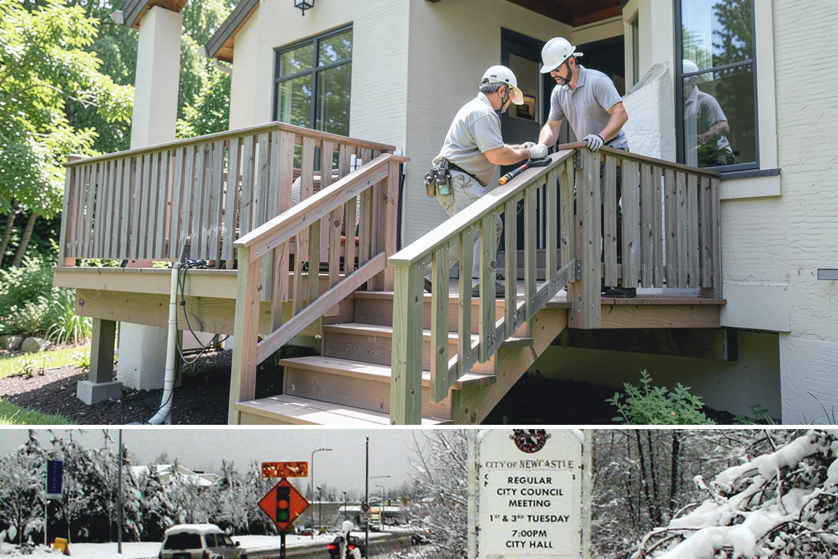 Window Flashing Installation in Newcastle, King County, WA - Flashing work is best performed in dry conditions so the wall assembly stays sound while it's opened up.