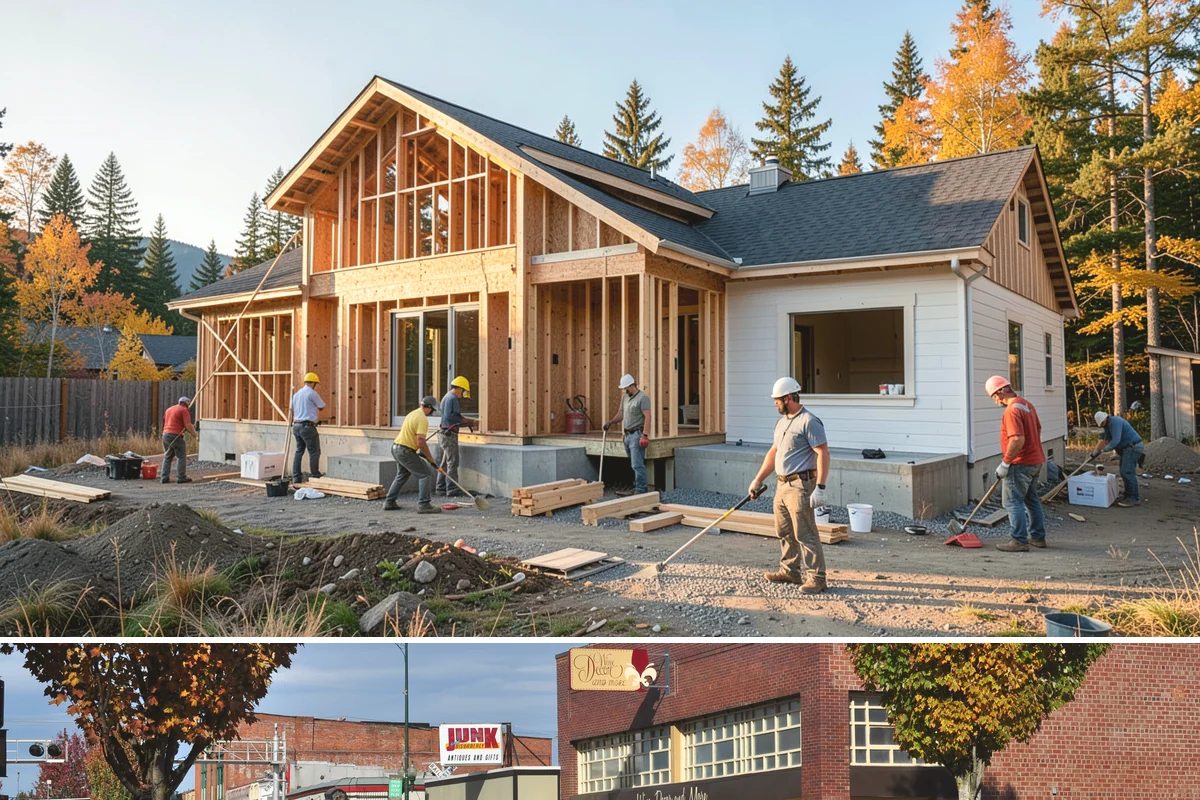 Window Flashing Installation in Puyallup, Pierce County, WA - Flashing work is best performed in dry conditions so the wall assembly stays sound while it's opened up.