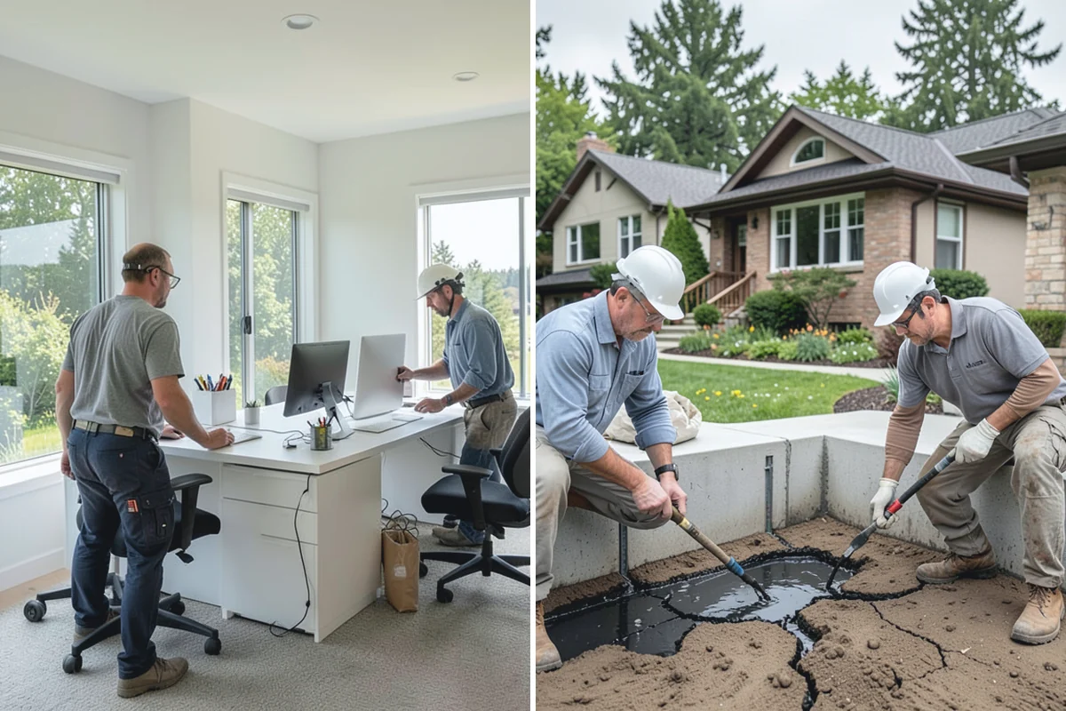 Window Flashing Installation in Redmond, King County, WA - Expose the window perimeter and assess existing flashing