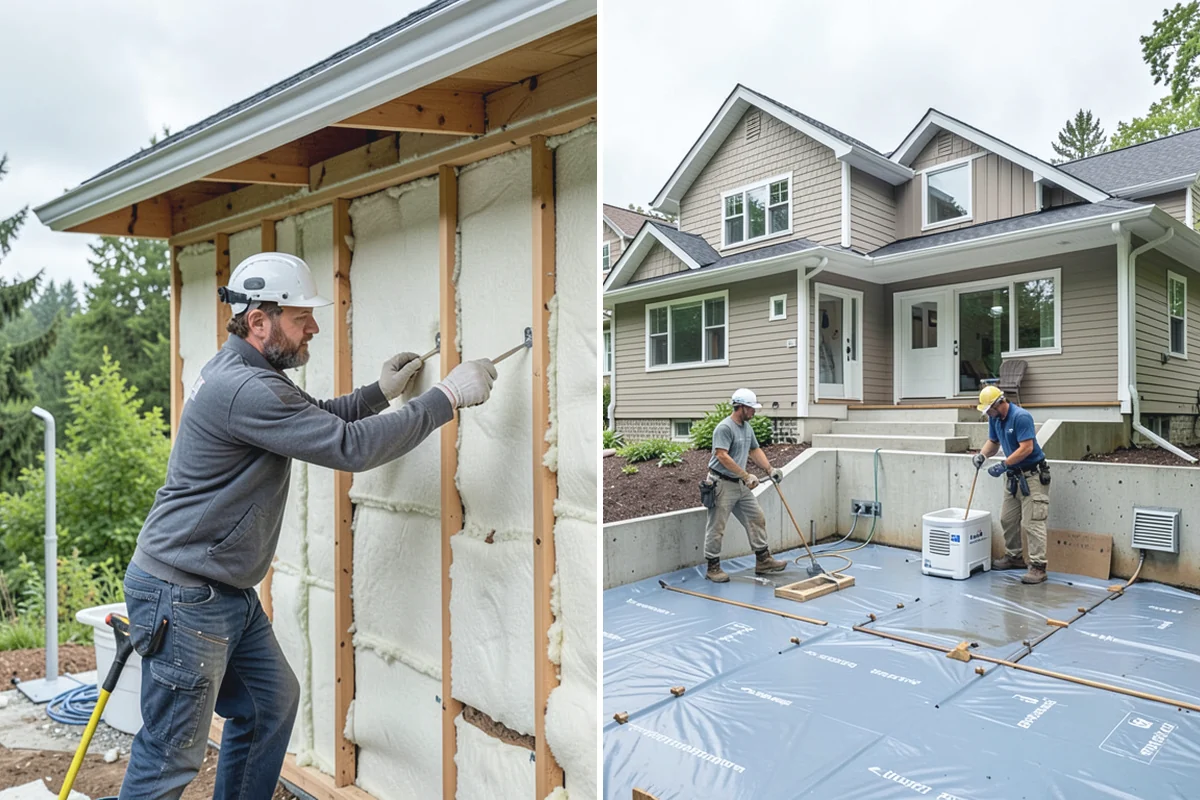 Window Flashing Installation in Renton, King County, WA - Expose the window perimeter and assess existing flashing