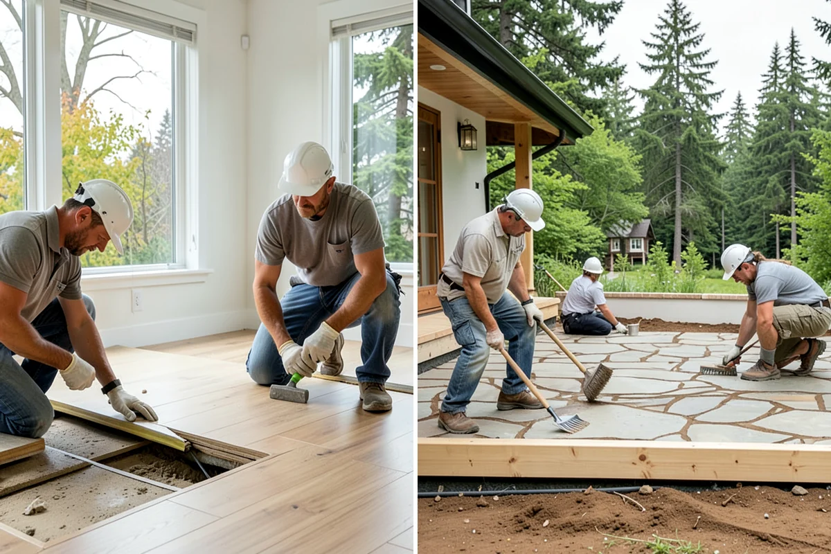 Window Flashing Installation in SeaTac, King County, WA - Expose the window perimeter and assess existing flashing