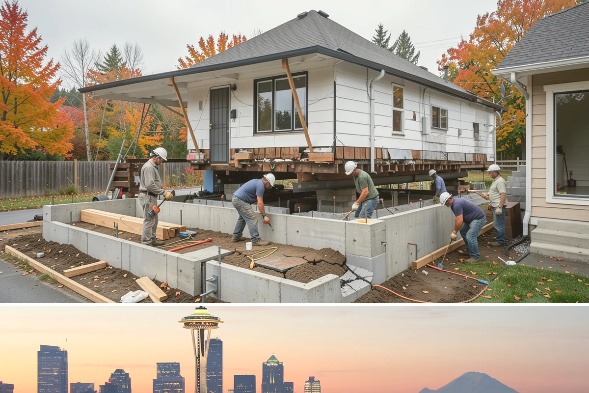 Window Flashing Installation in Seattle, King County, WA - Flashing work is best performed in dry conditions so the wall assembly stays sound while it's opened up.