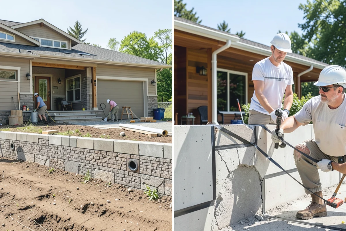 Window Flashing Installation in South Prairie, Pierce County, WA - Expose the window perimeter and assess existing flashing