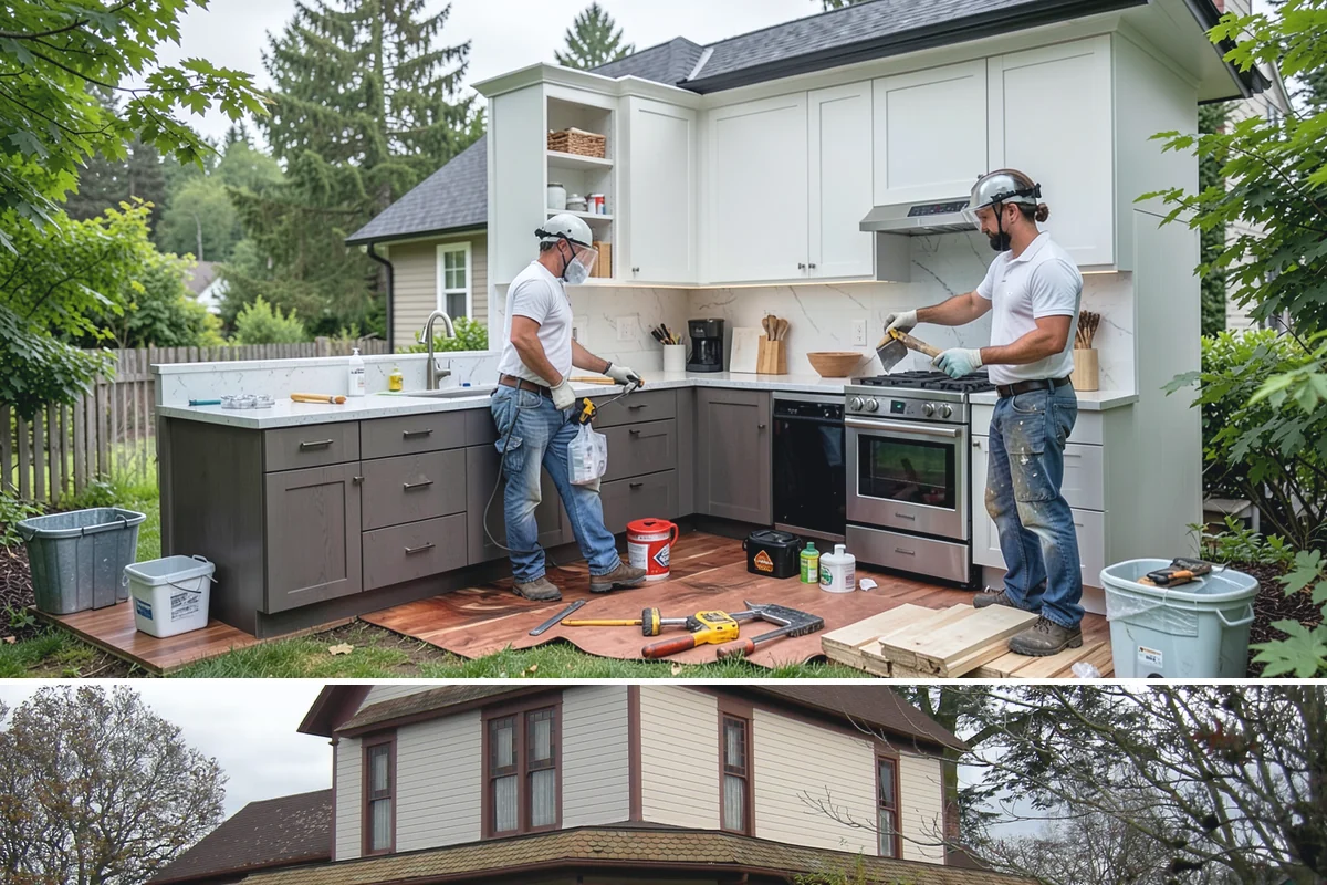 Window Flashing Installation in Sumner, Pierce County, WA - Flashing work is best performed in dry conditions so the wall assembly stays sound while it's opened up.