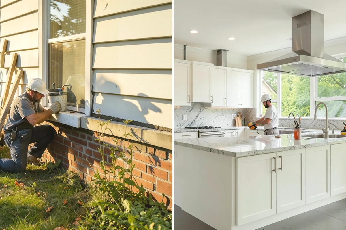 Window Flashing Installation in University Place, Pierce County, WA - Expose the window perimeter and assess existing flashing