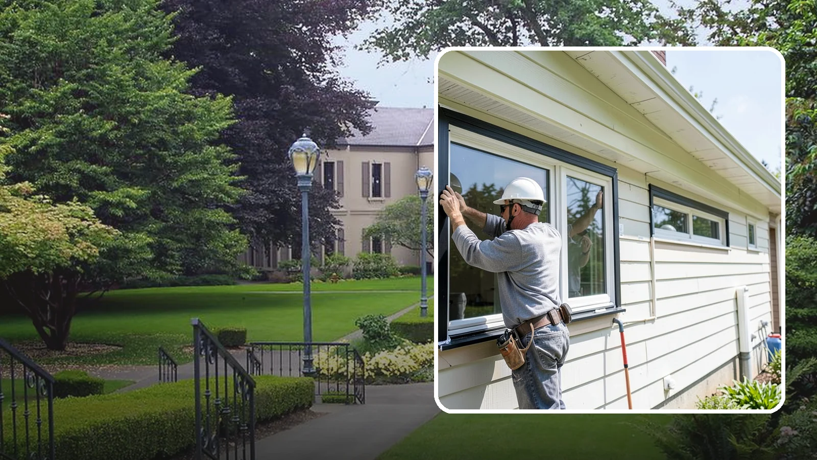 Window Flashing Installation in Woodinville, King County, WA - Installing or correcting window flashing to keep wind-driven Puget Sound rain from reaching your walls.