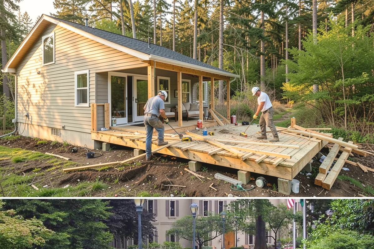 Window Flashing Installation in Woodinville, King County, WA - Flashing work is best performed in dry conditions so the wall assembly stays sound while it's opened up.