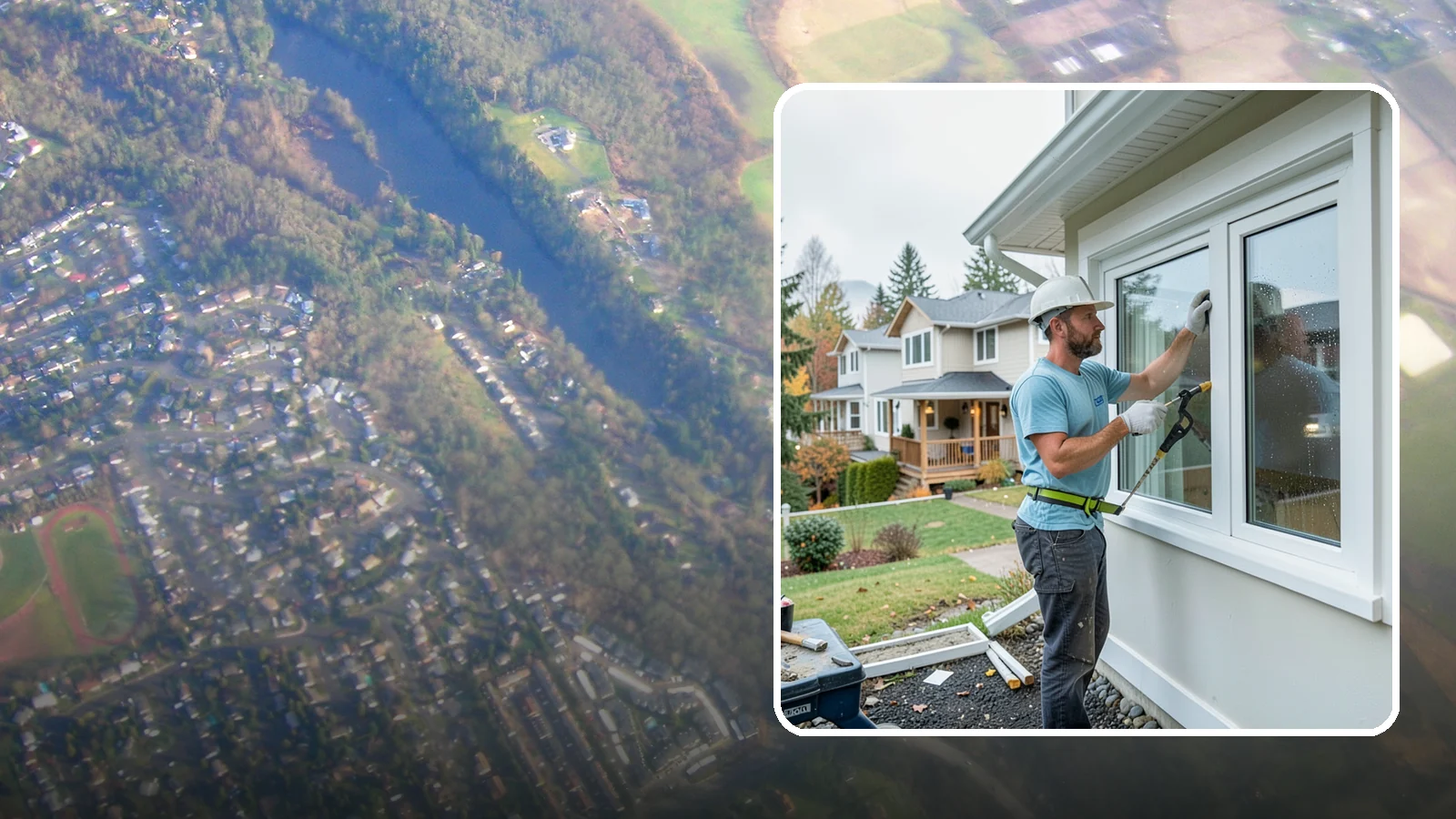 Window Installation in Algona, King County, WA - Installing brand-new windows in remodels, additions, and fresh openings with proper flashing for our rainy region.